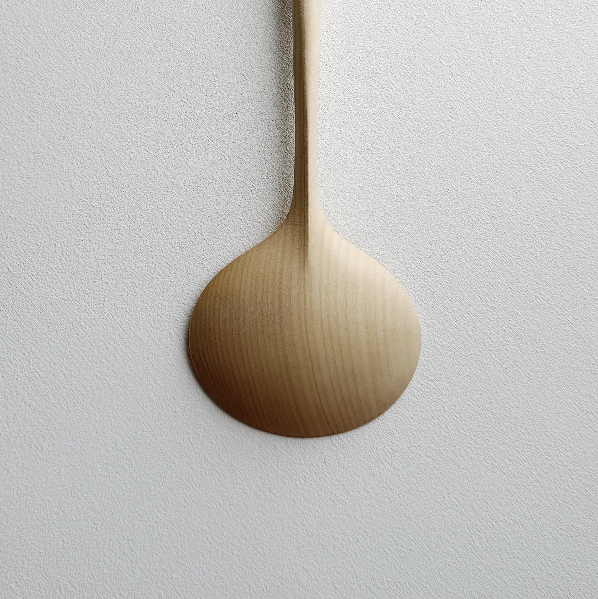 Large oval serving spoon