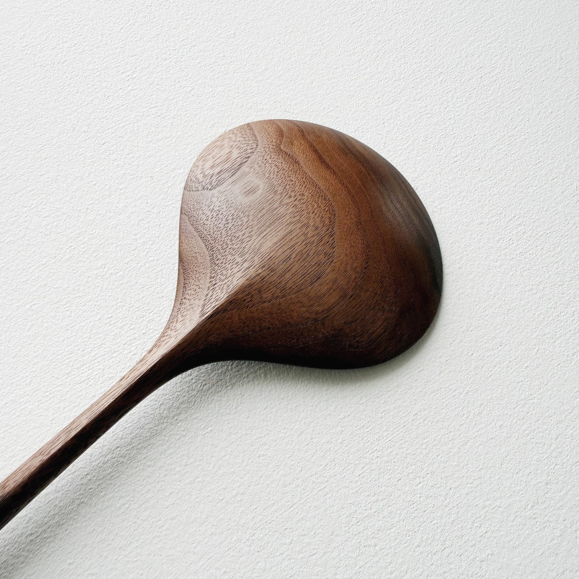 Large oval serving spoon