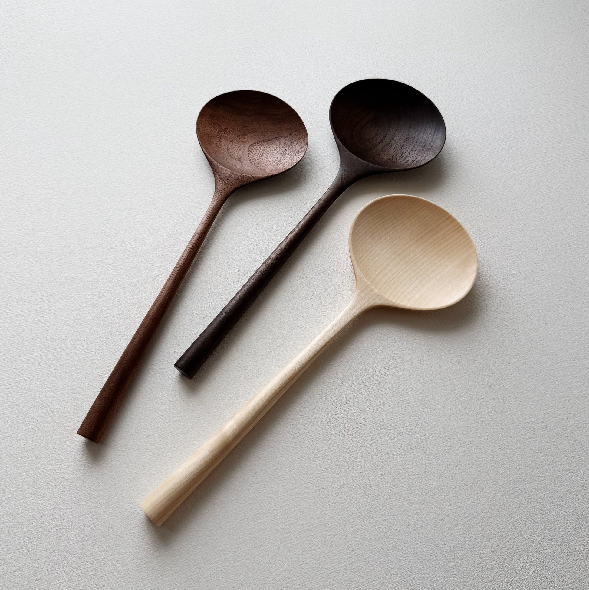 Large oval serving spoon