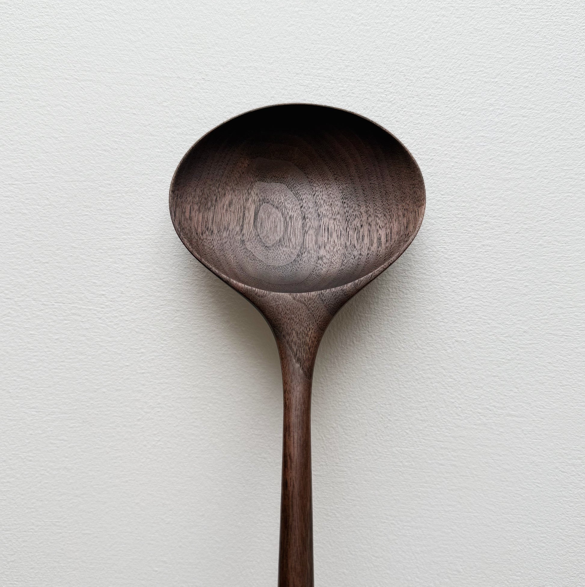 Large oval serving spoon