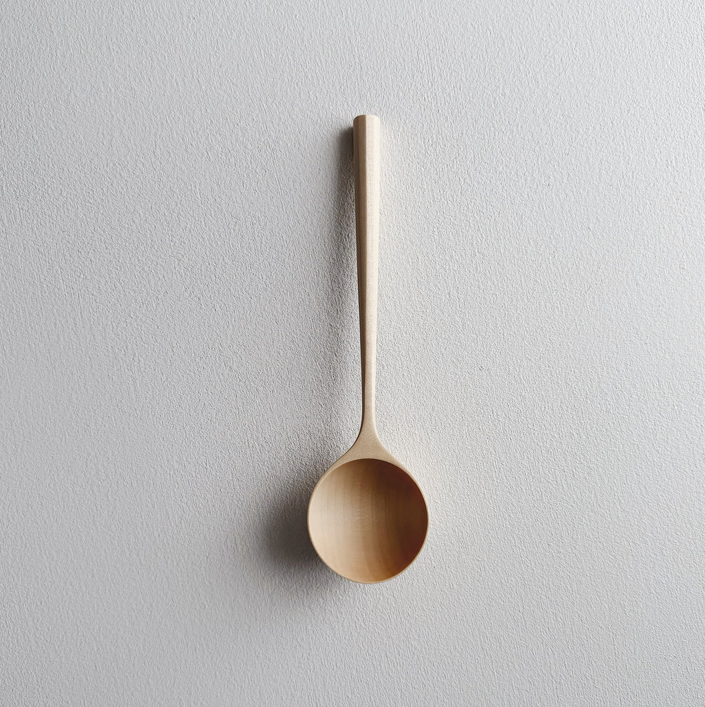 Large scoop in sycamore