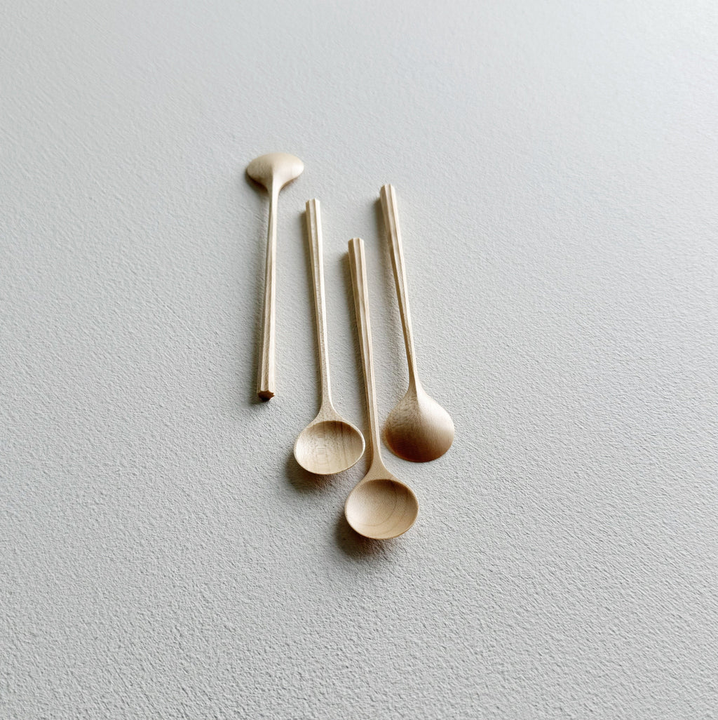Mini sculpted spoon
