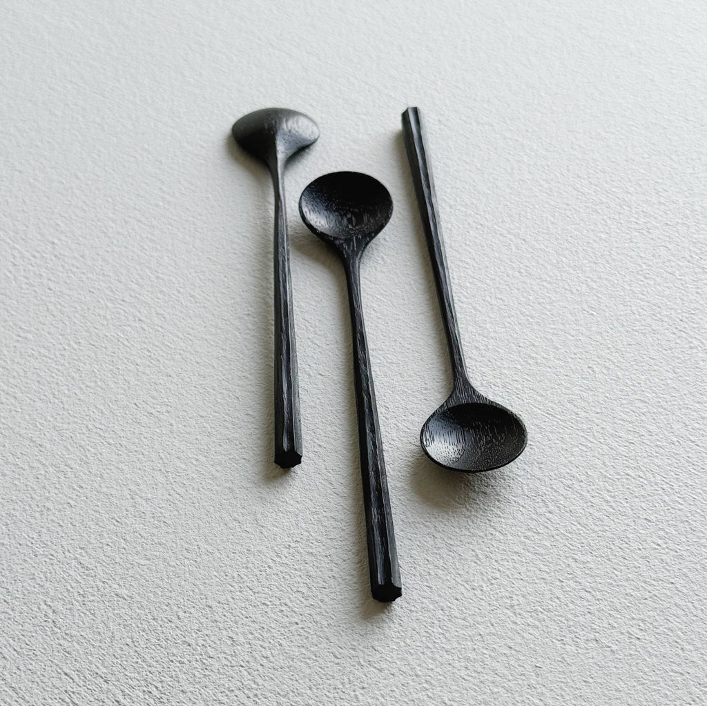 Mini sculpted spoon