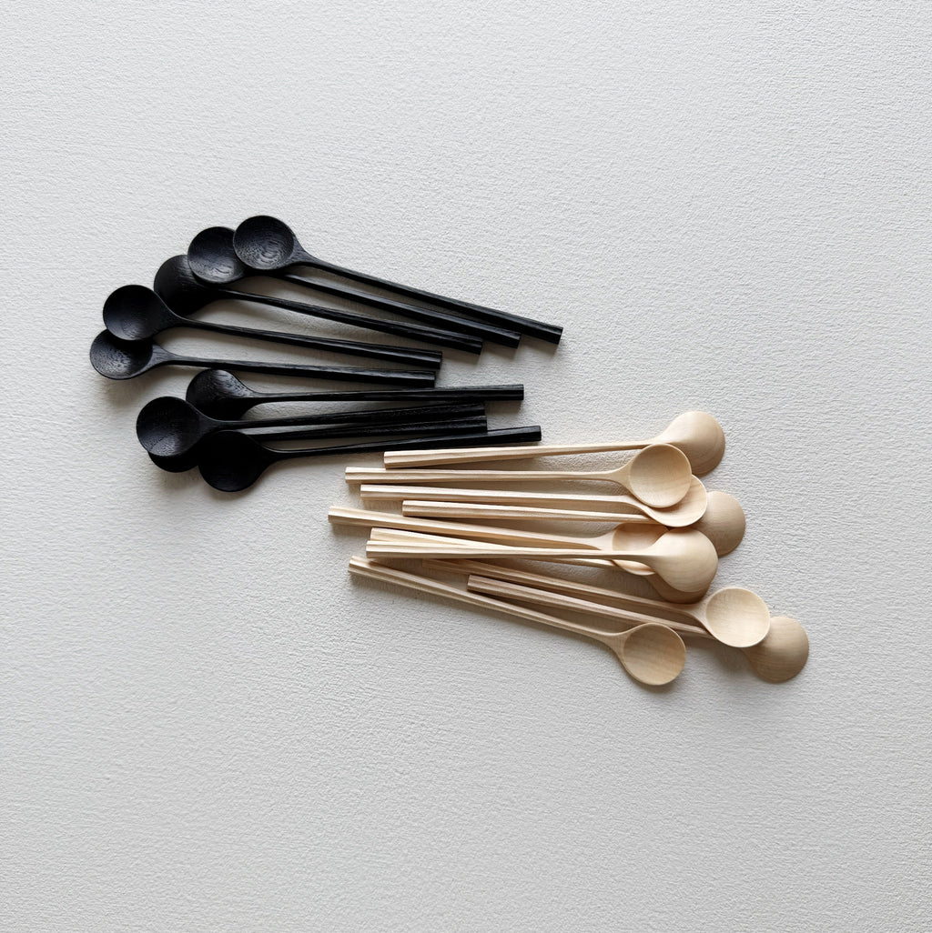 Mini sculpted spoon