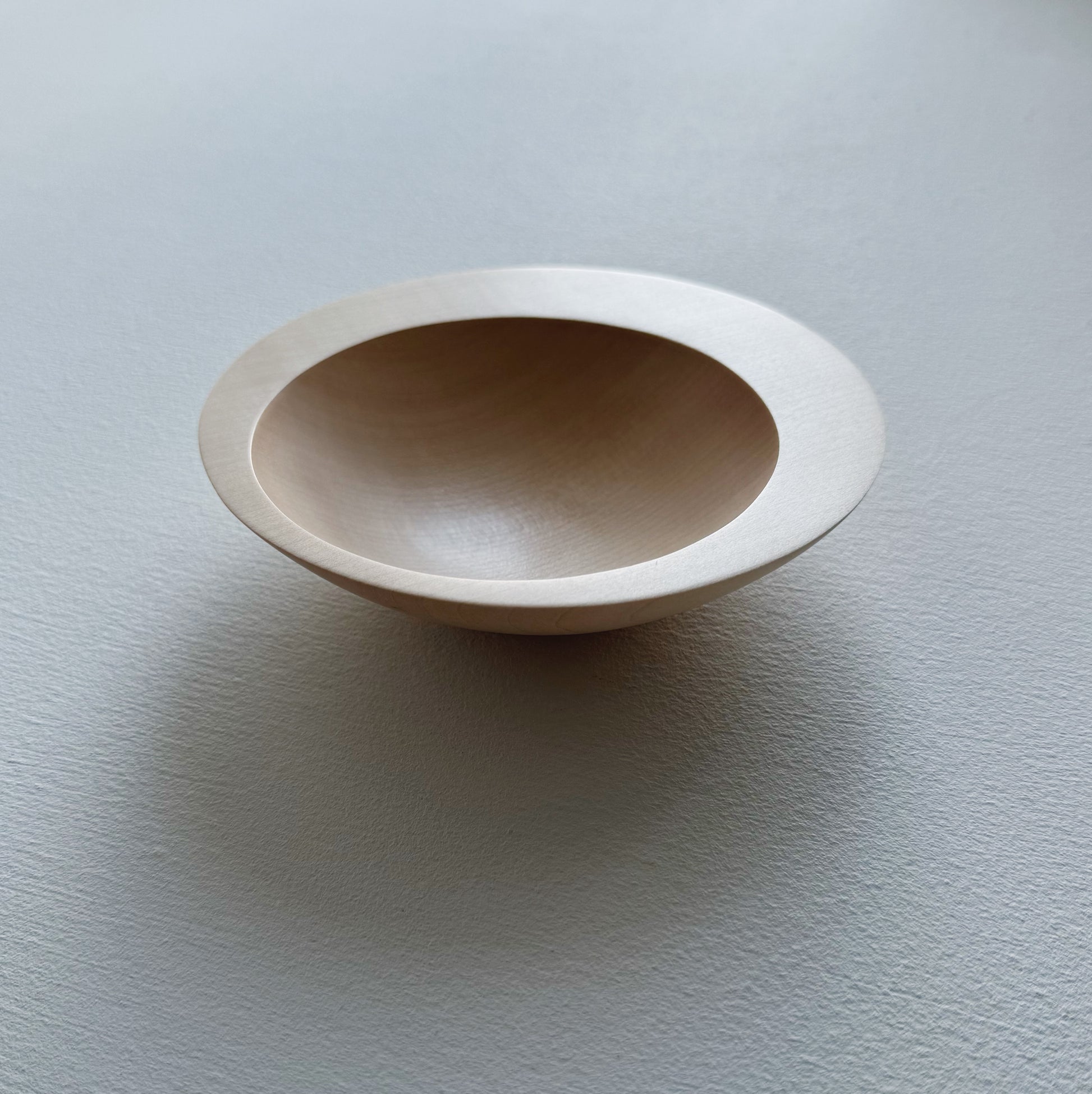 Cresent bowl in sycamore