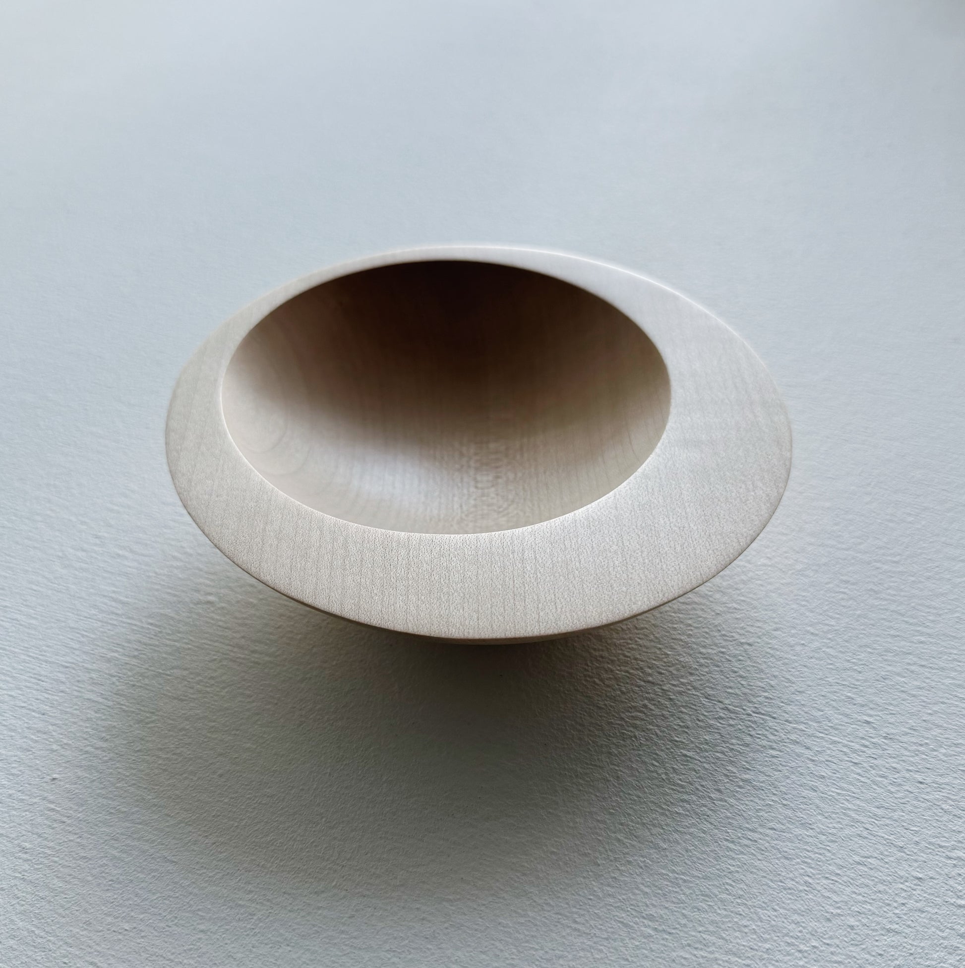 Cresent bowl in sycamore