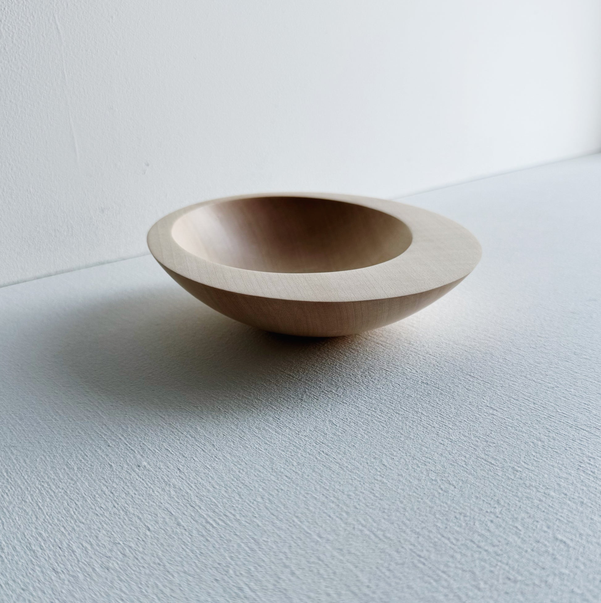Cresent bowl in sycamore