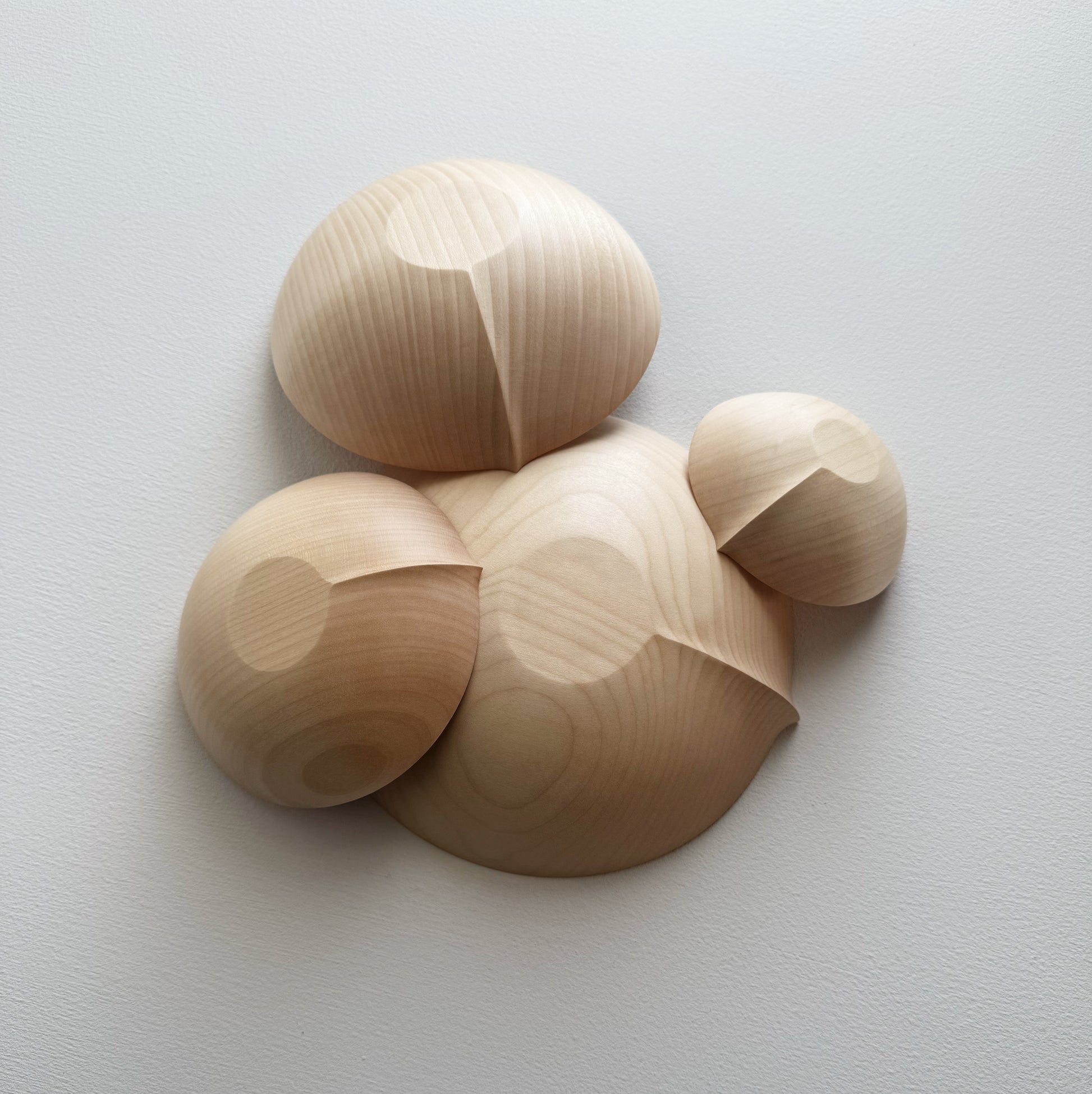 Nesting bowls in sycamore