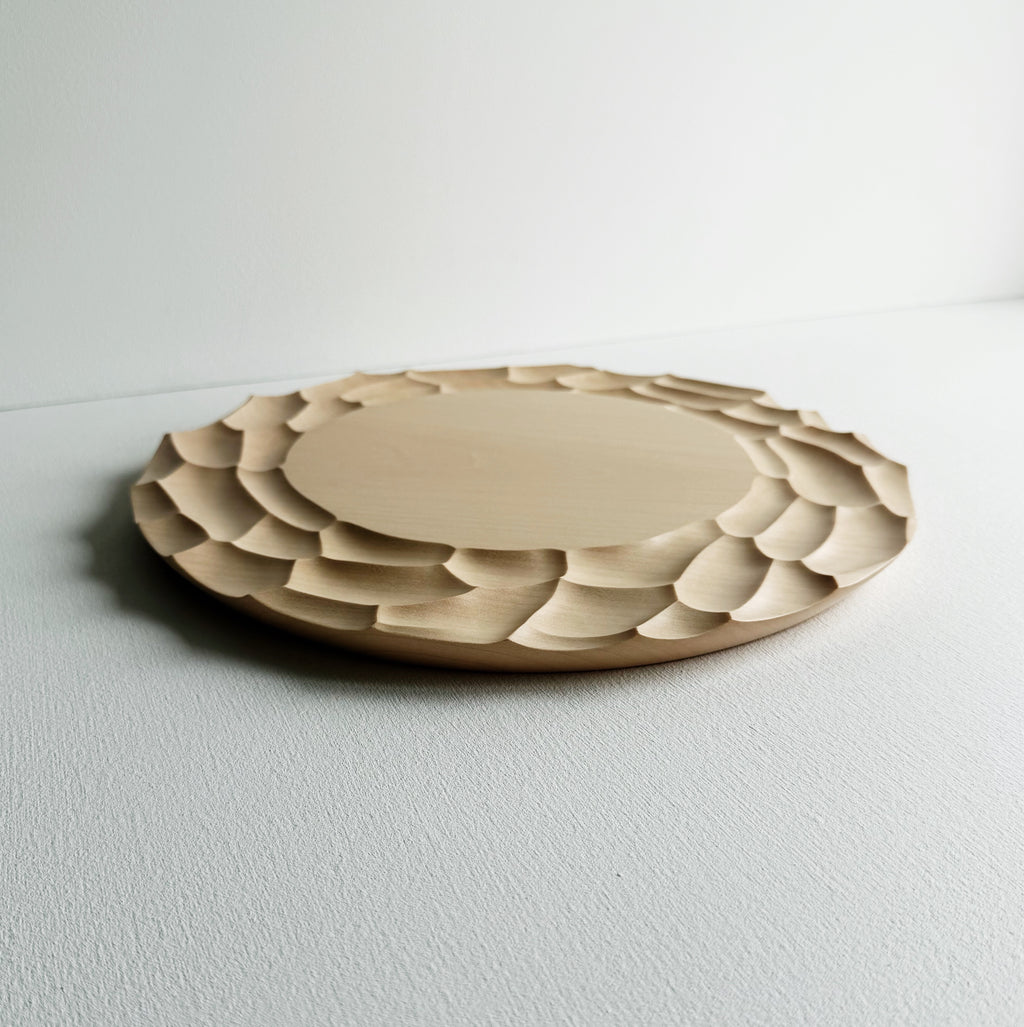 Large dunes presentation board in sycamore