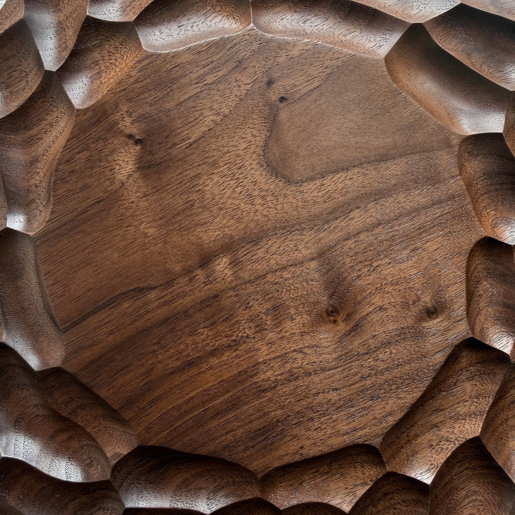 Small dunes board in walnut