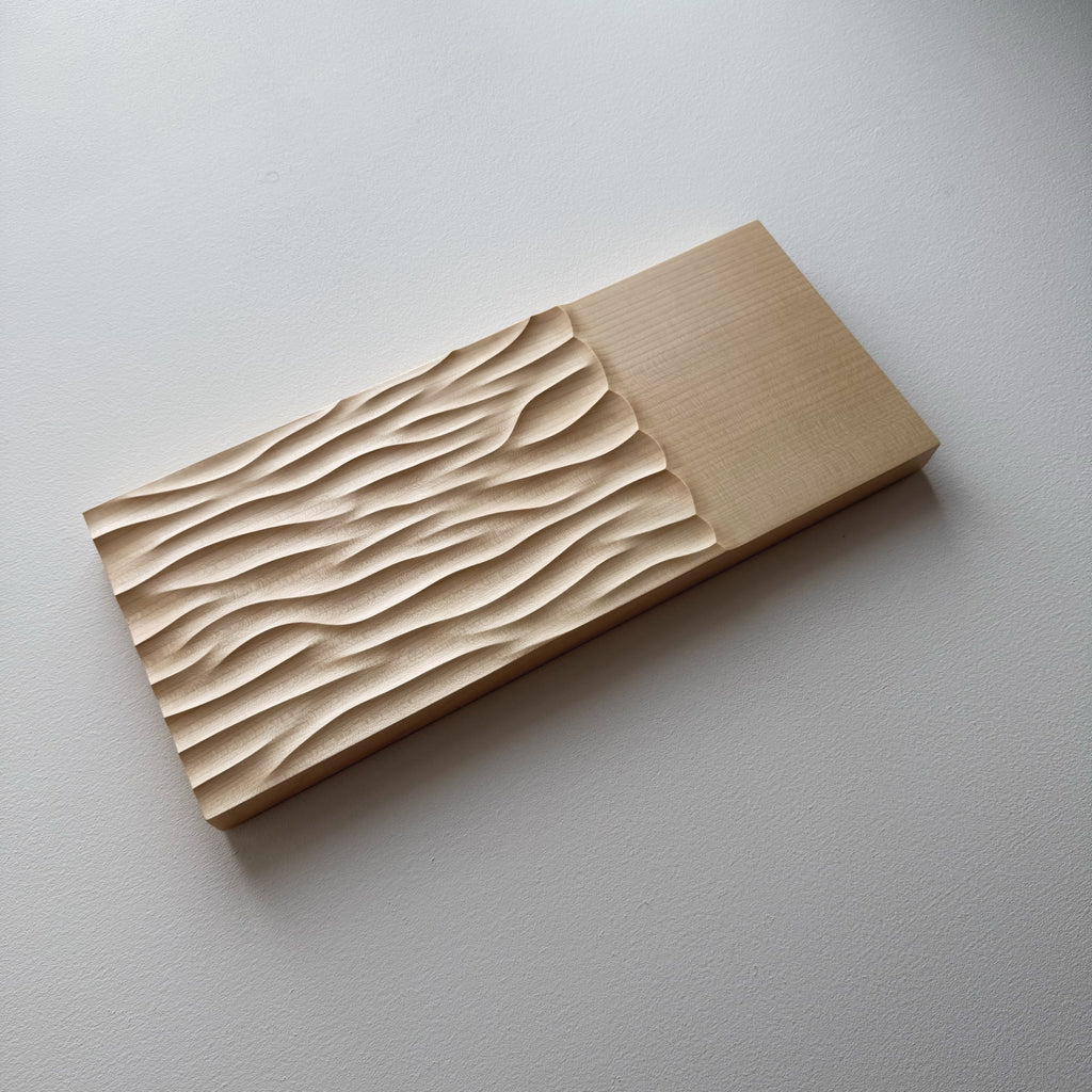 Waves board in sycamore (thick)