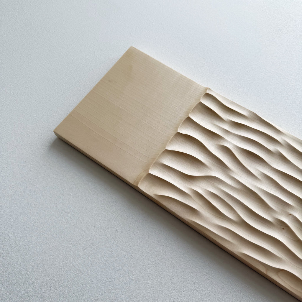 Waves board in sycamore (thin)