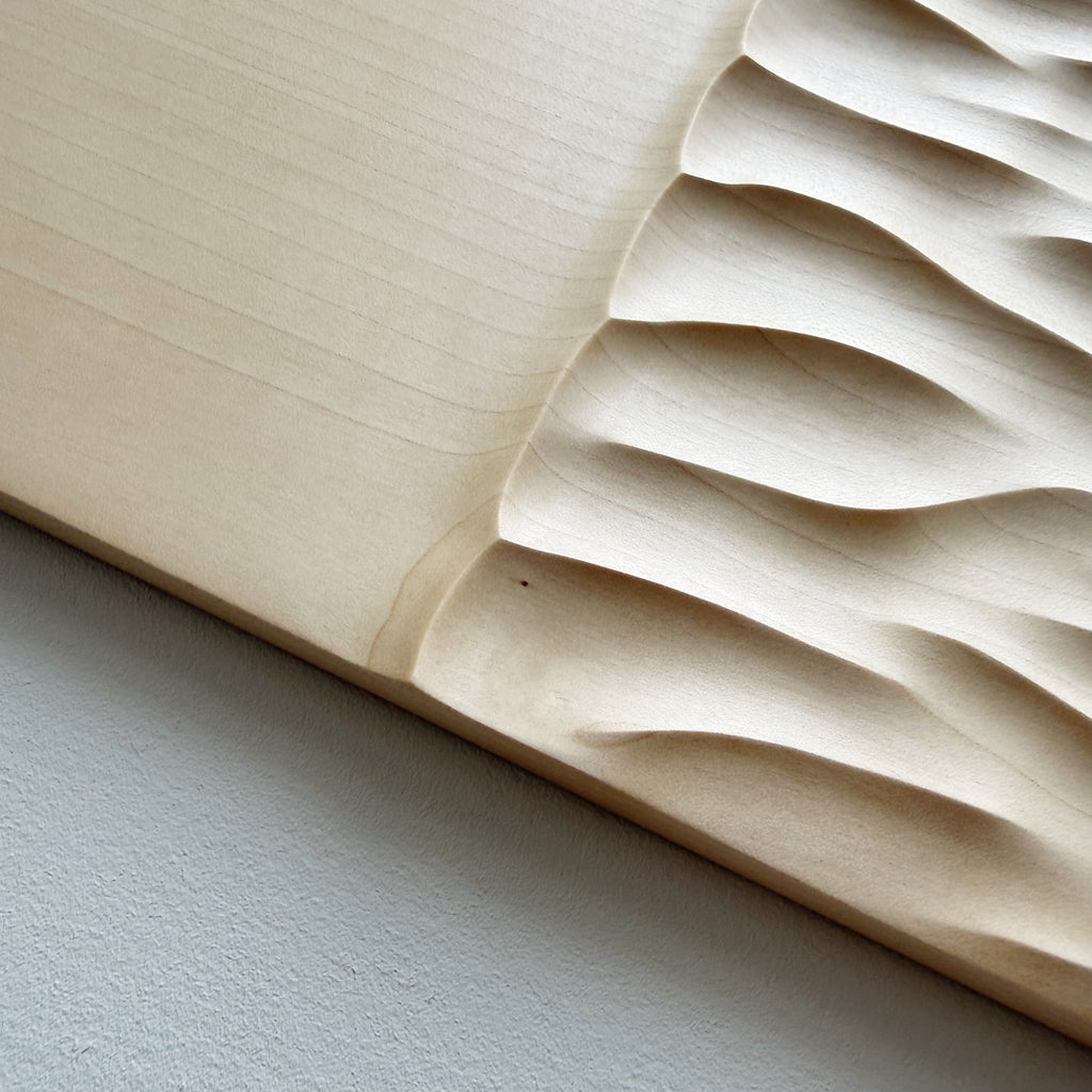 Waves board in sycamore (thin)