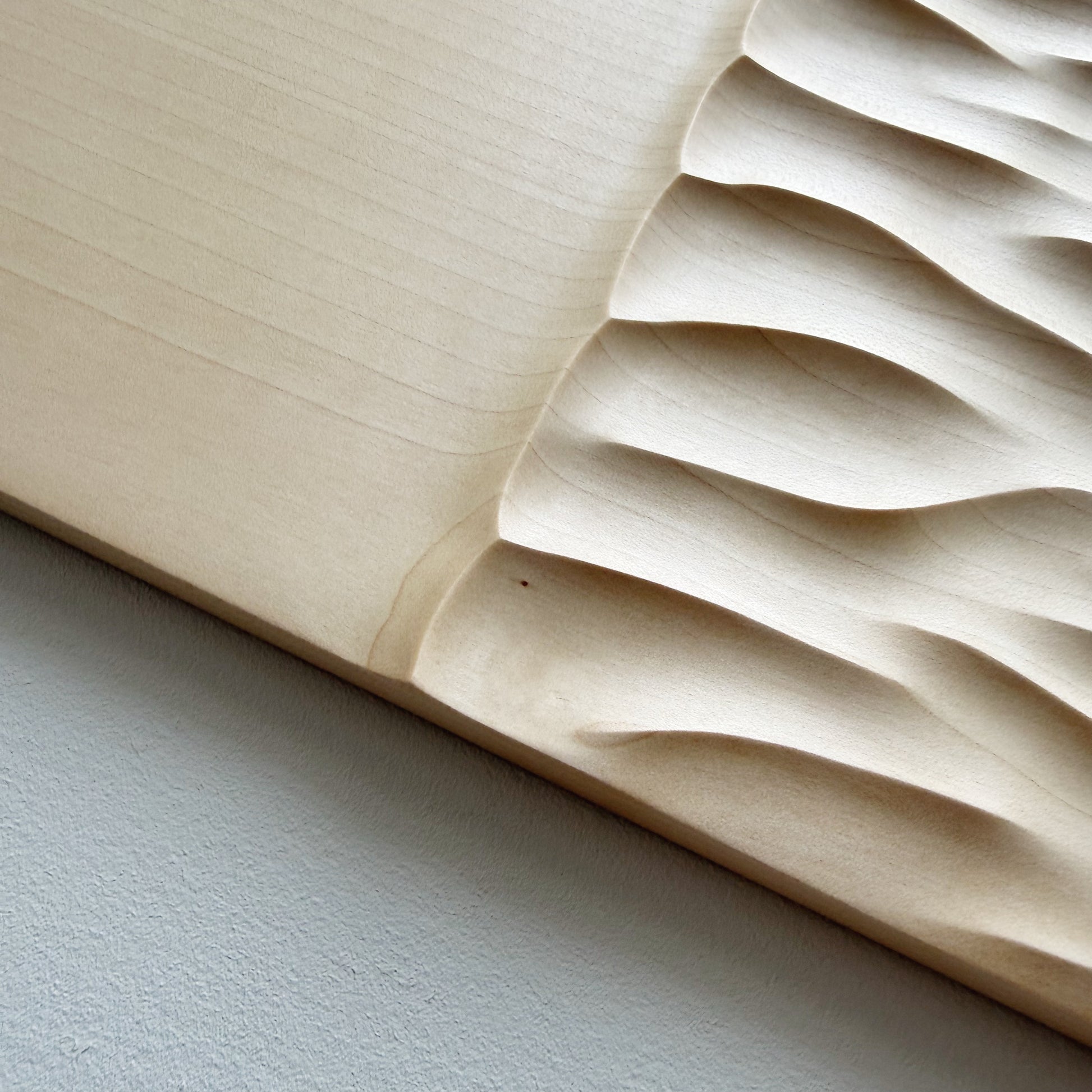 Waves board in sycamore (thin)