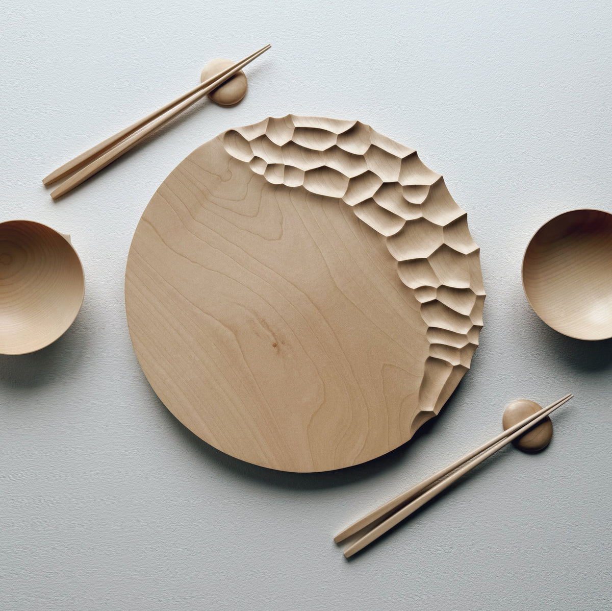 Large coast sharing set in sycamore