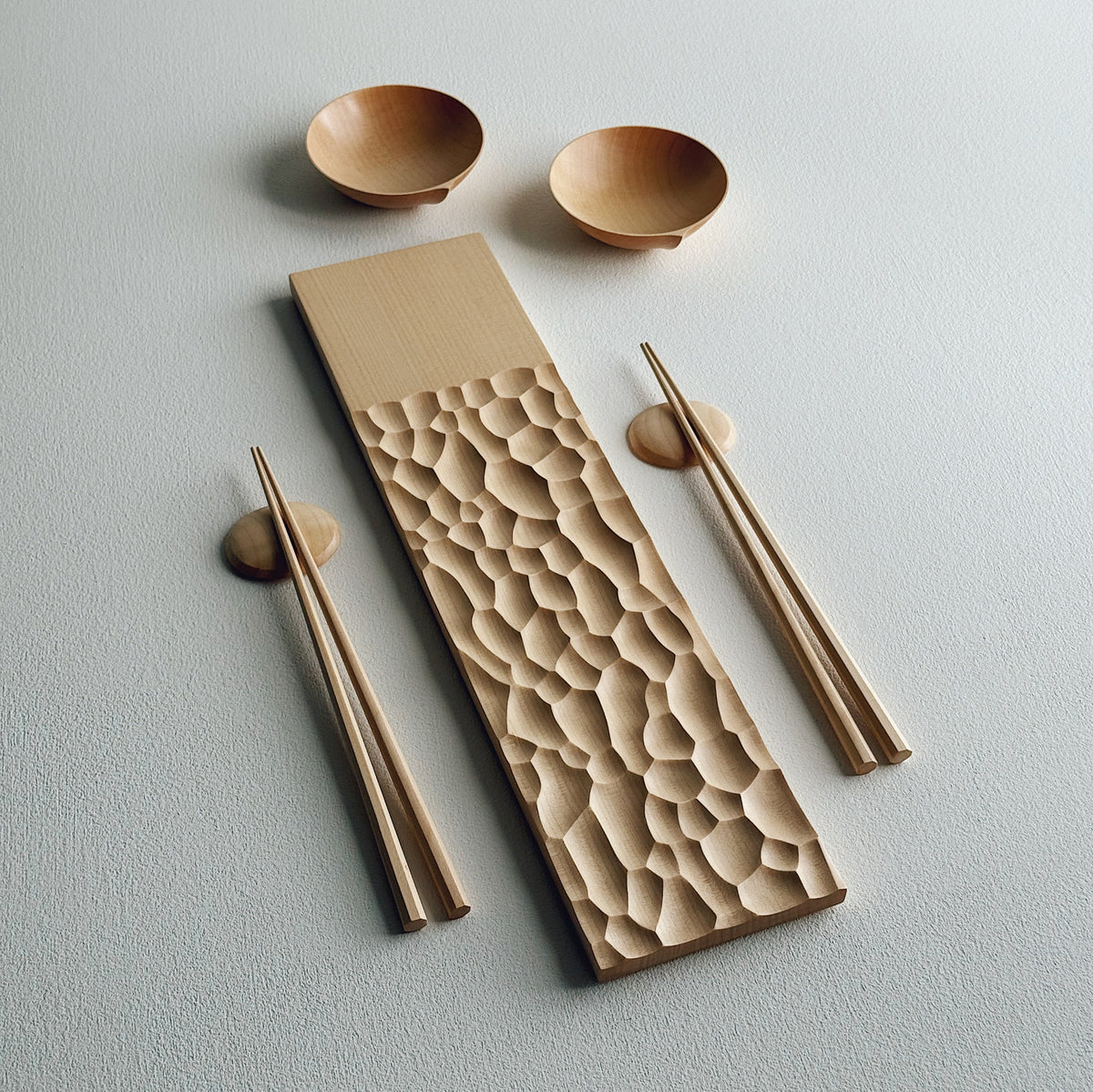 Long board set in sycamore