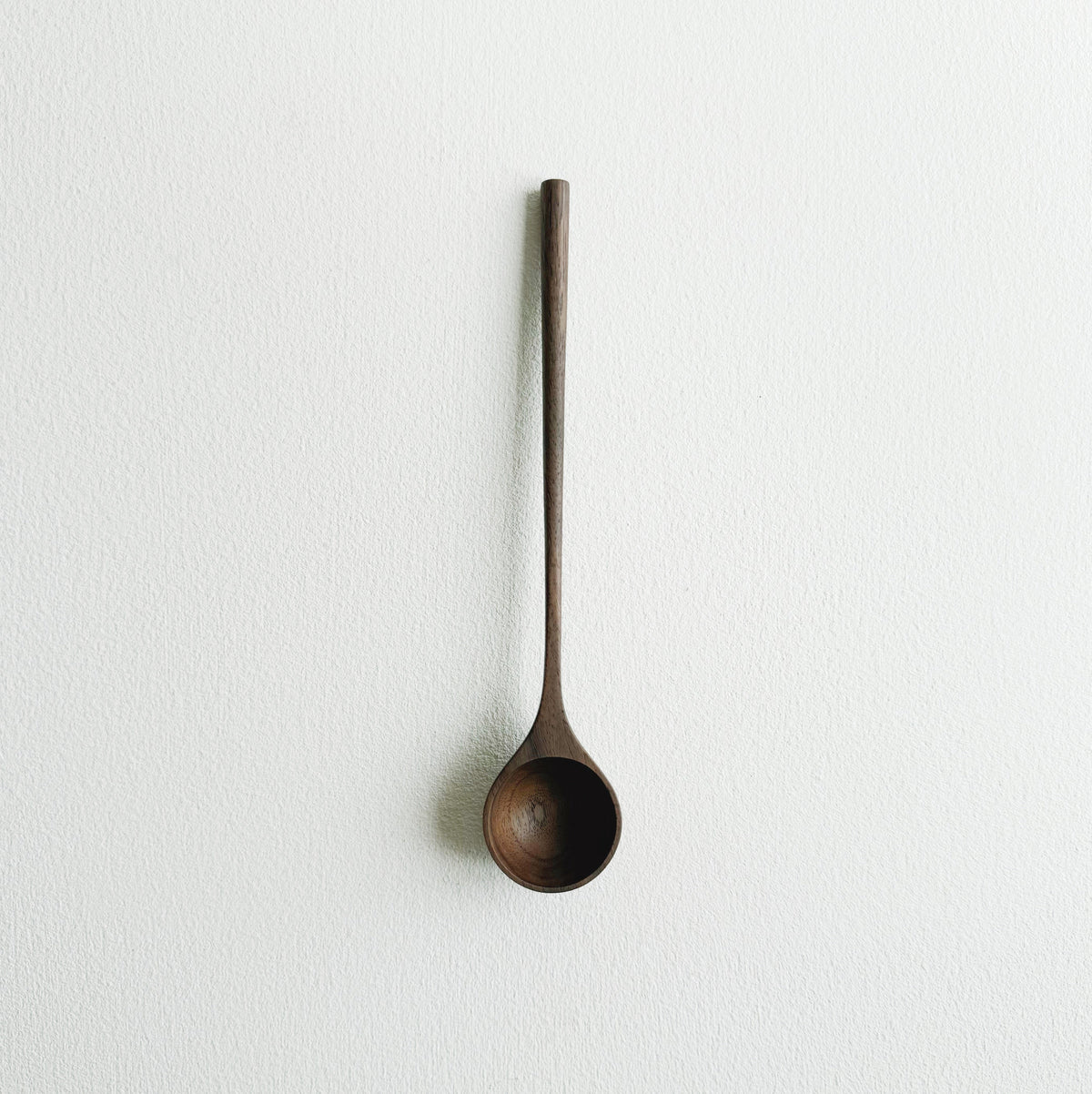 Longstem spoon in a choice of walnut