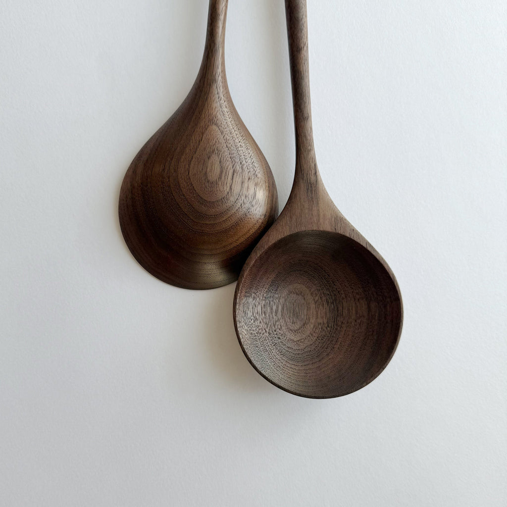 Pair of serving spoons
