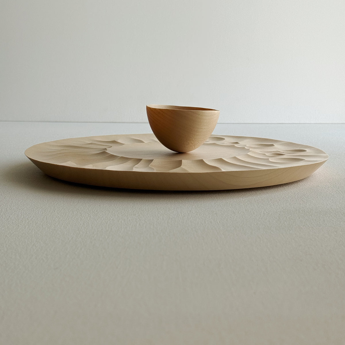 Perlee set in sycamore
