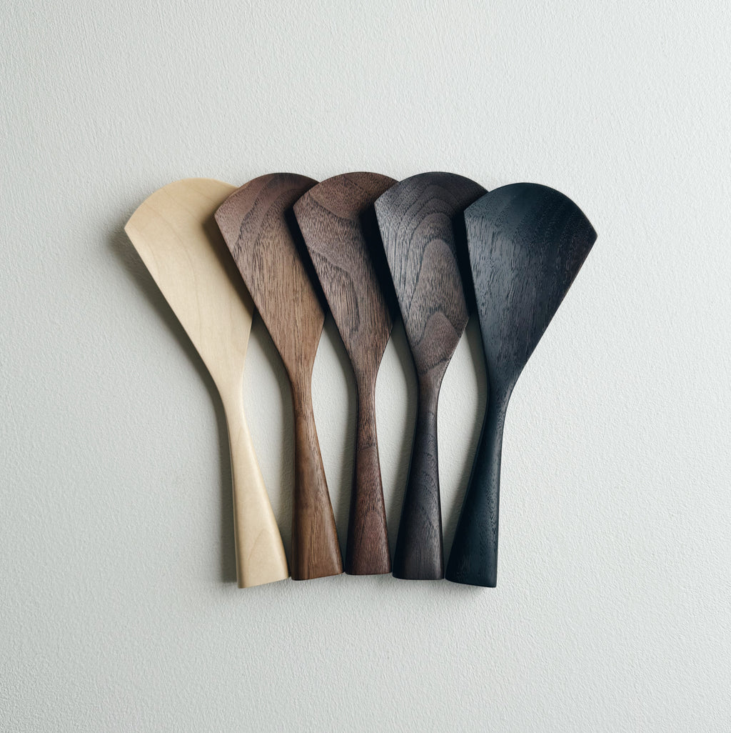 Rice serving paddle