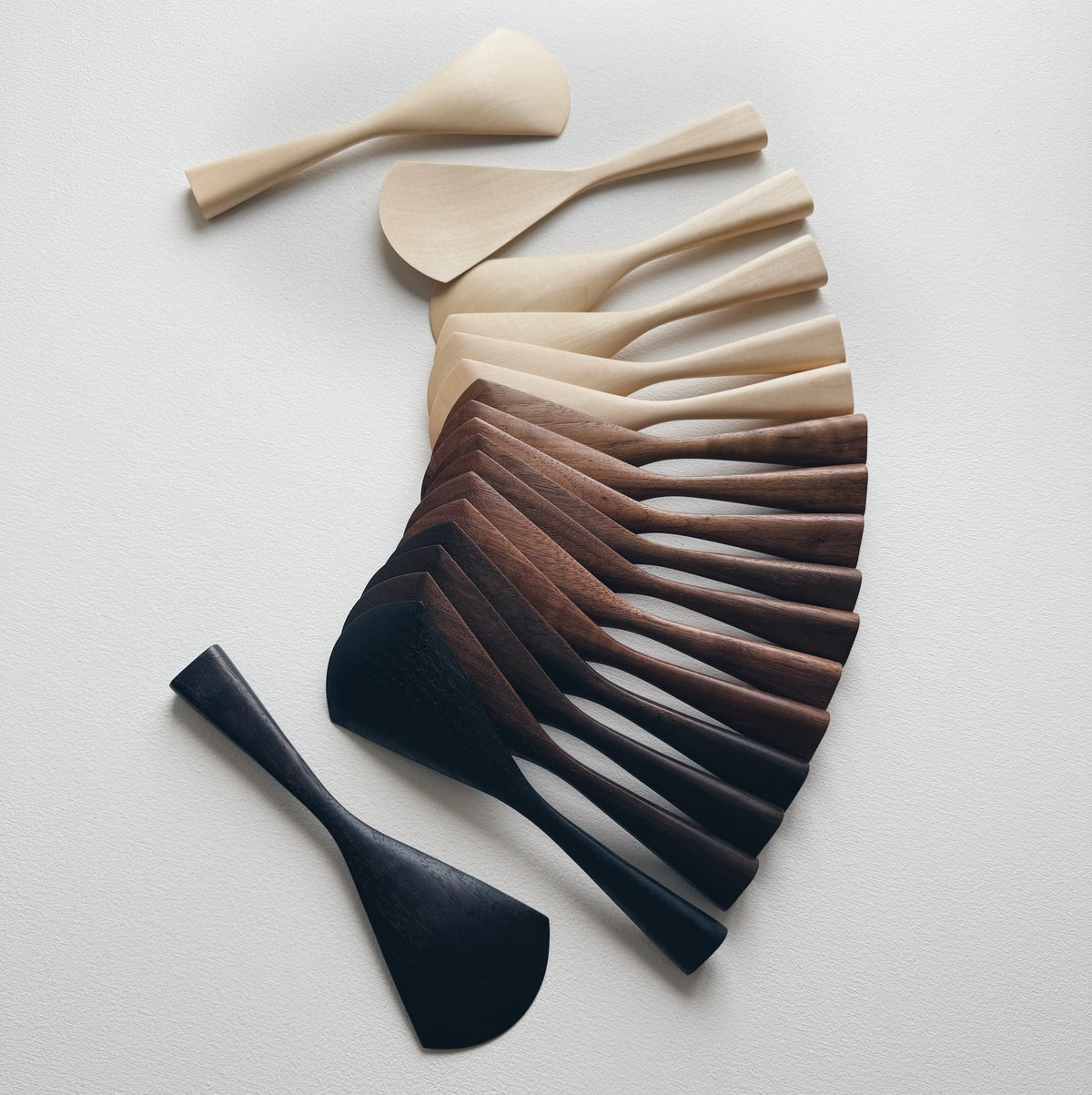 Rice serving paddle