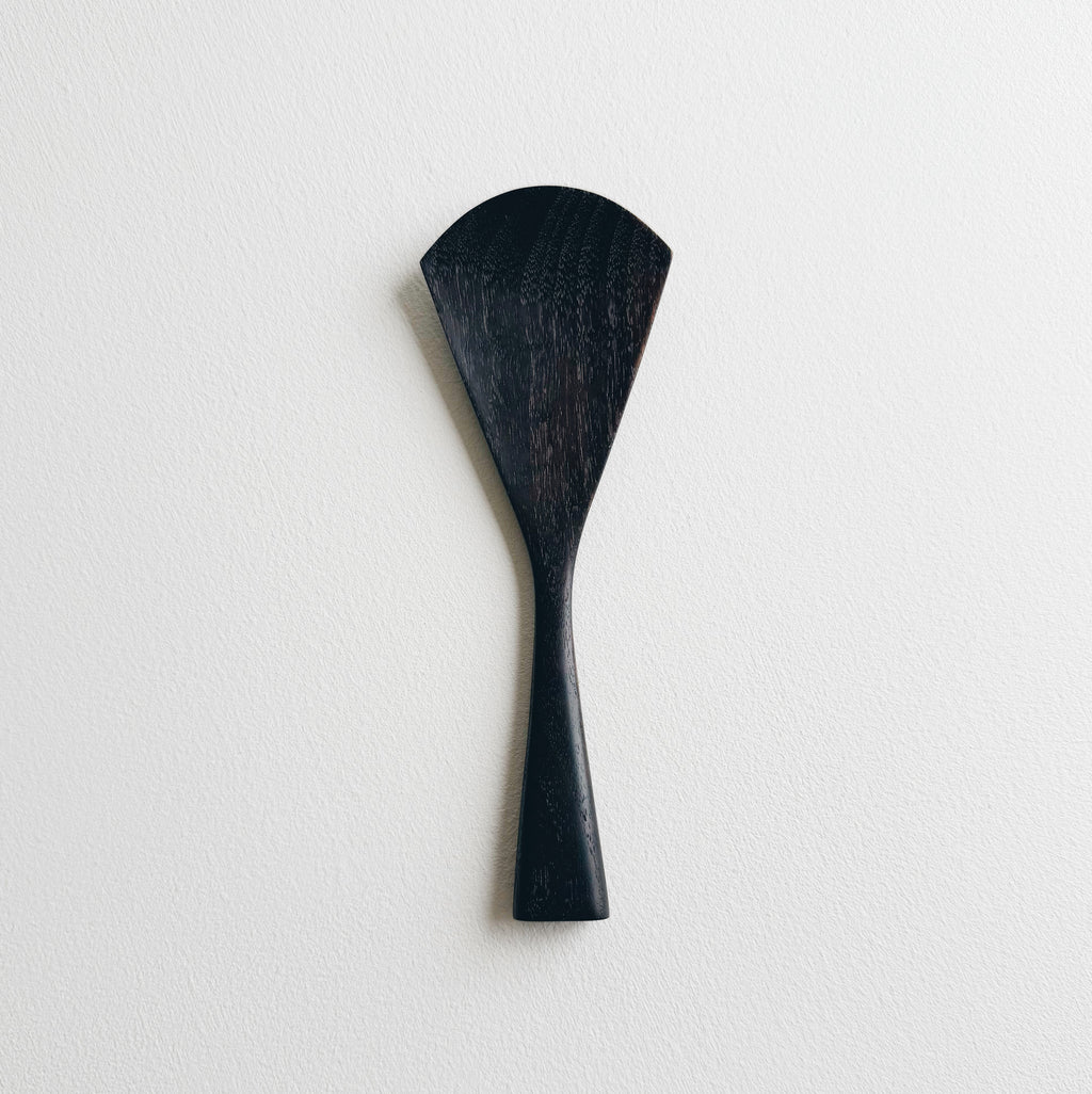 Rice serving paddle