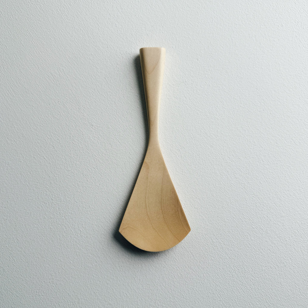 Rice serving paddle
