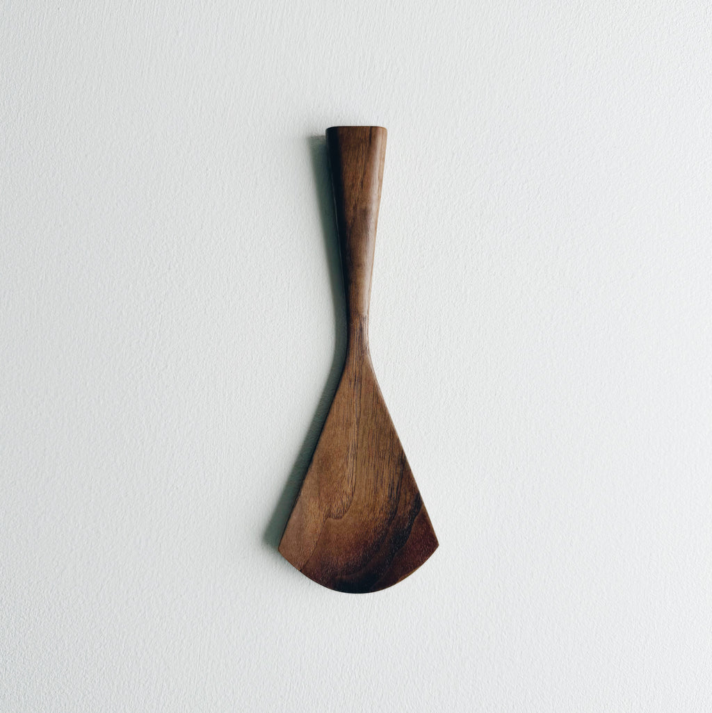Rice serving paddle
