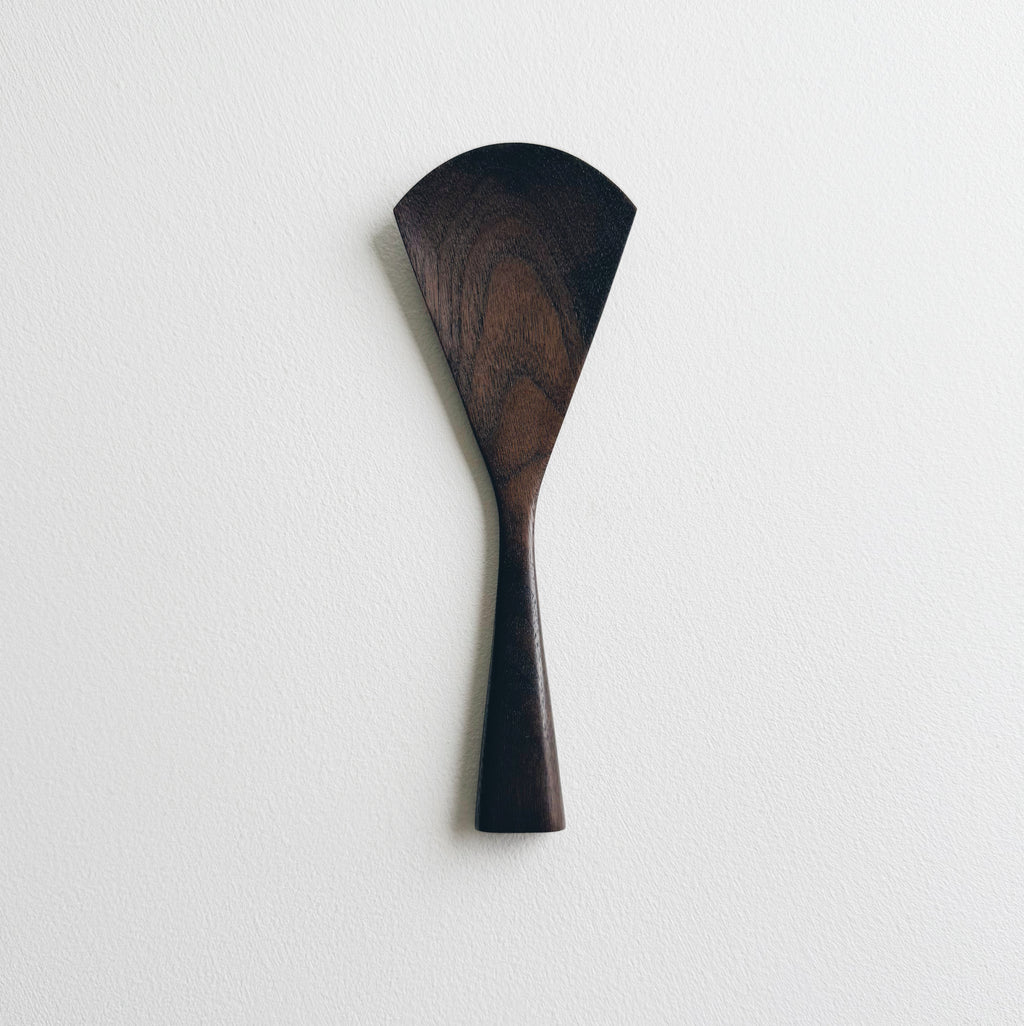 Rice serving paddle