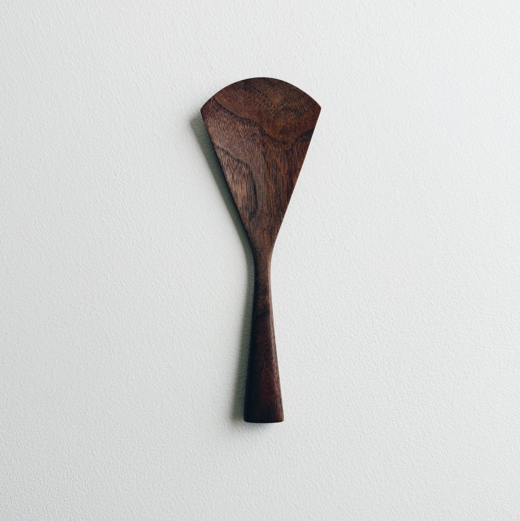 Rice serving paddle