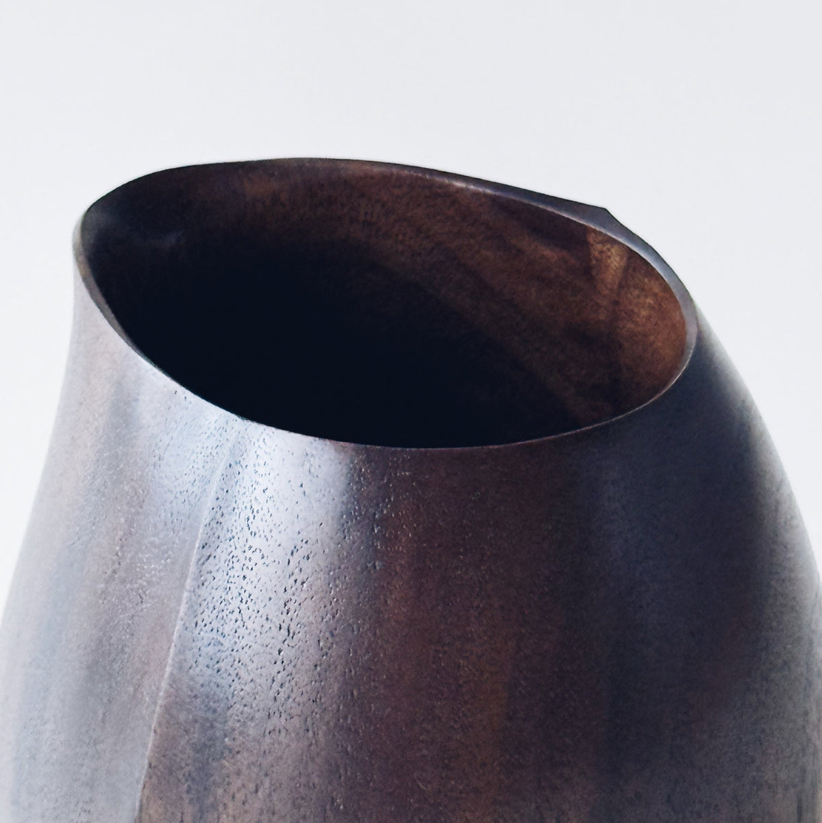 Small jug in dark walnut