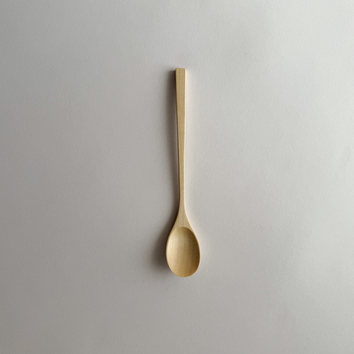 Oval spoon in sycamore