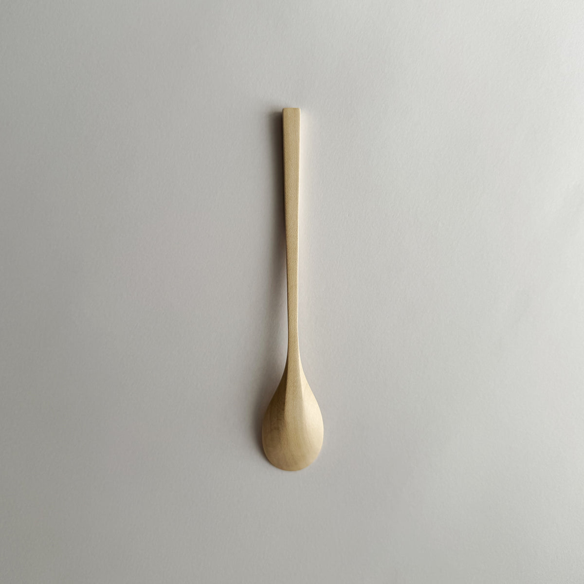 Oval spoon in sycamore